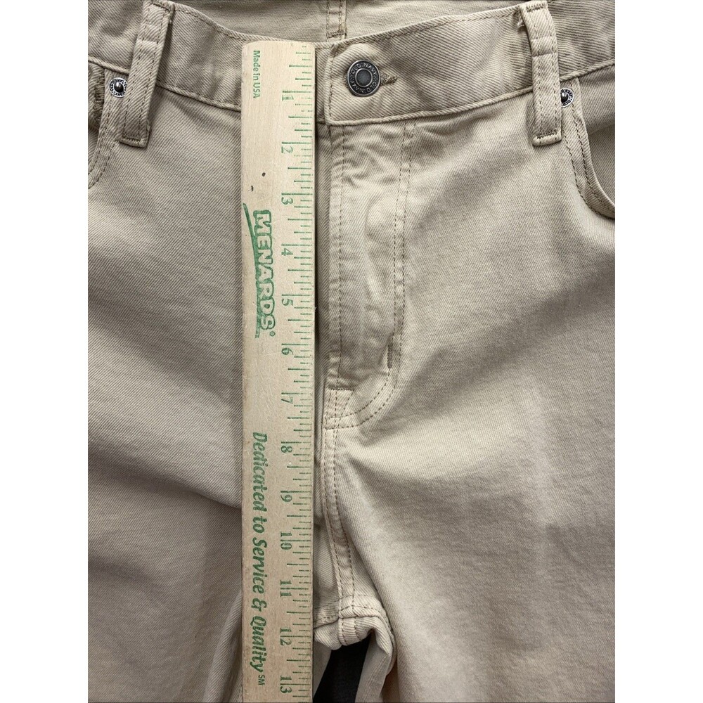 Old Navy Men’s Pants Light Khaki Straight Built In Flex Beige Five Pocket  40X30 - Picture 6 of 14